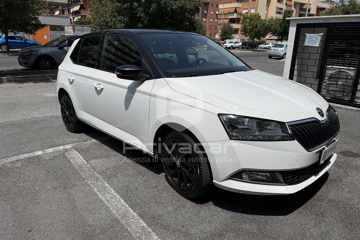 SKODA Fabia 1.0 MPI 75 CV Twin Color Nero