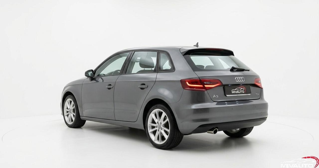 Audi A3 Sportback 1.6 TDI 110cv ADMIRED (ECOBONUS ROTTAMAZIONE)