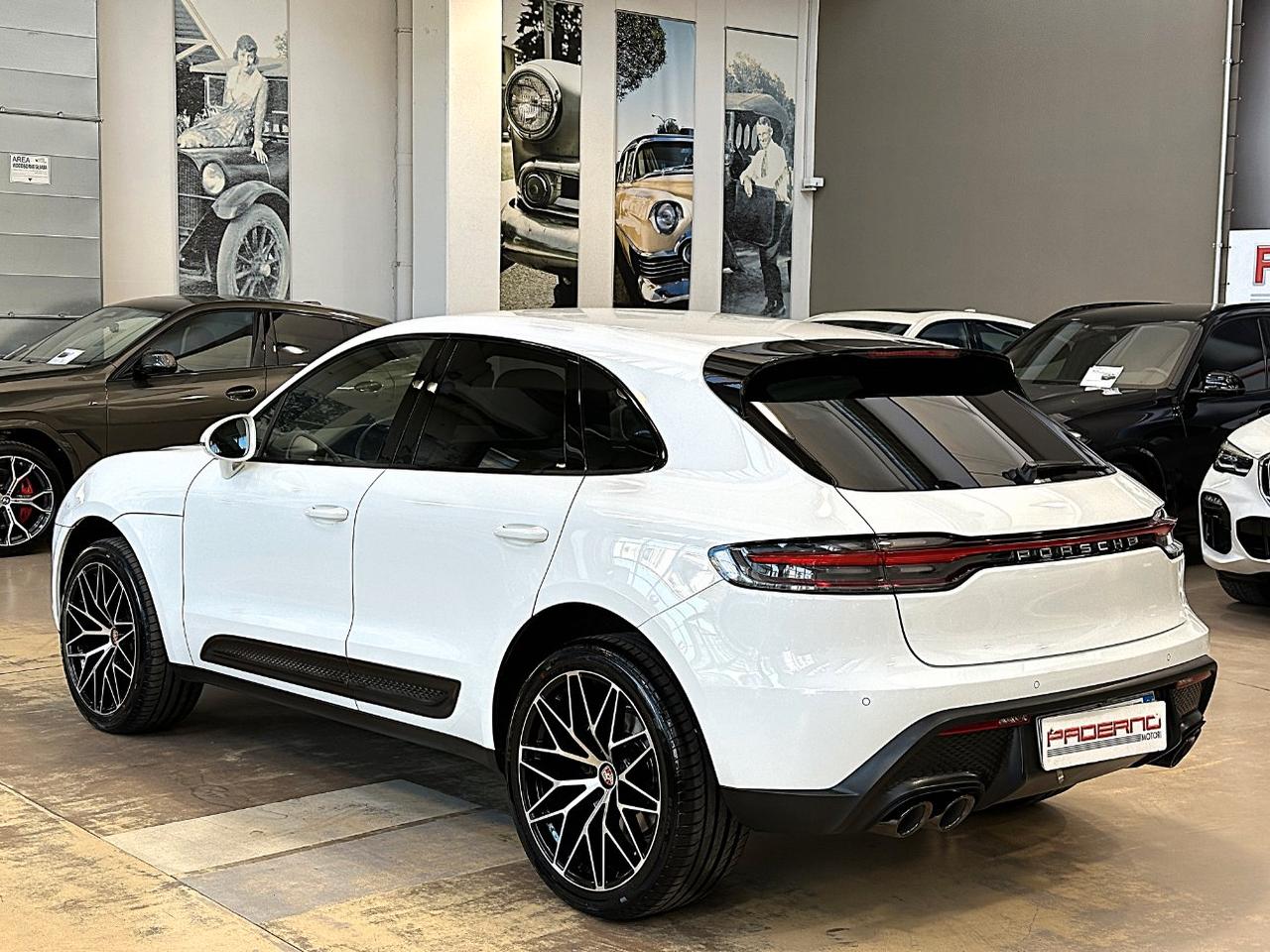 Porsche Macan 2.0 265cv PDK-21"-PDLS-PASM-Pelle nera-Scarichi Sport