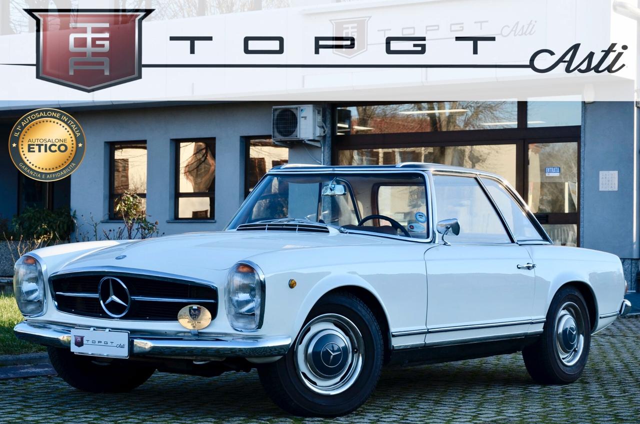 MERCEDES SL 230 PAGODA MANUALE 150cv, ASI ORO, MATCHING NUMBER