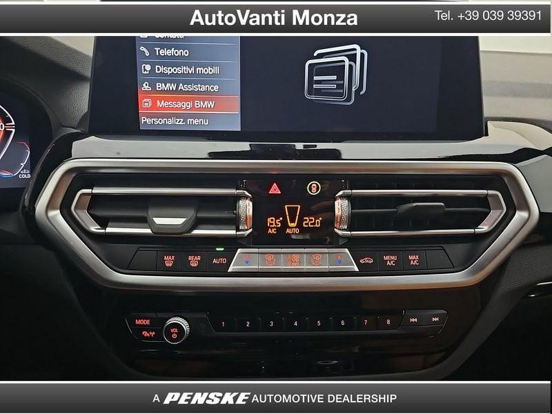 BMW X3 X3 sdrive18d mhev 48V auto