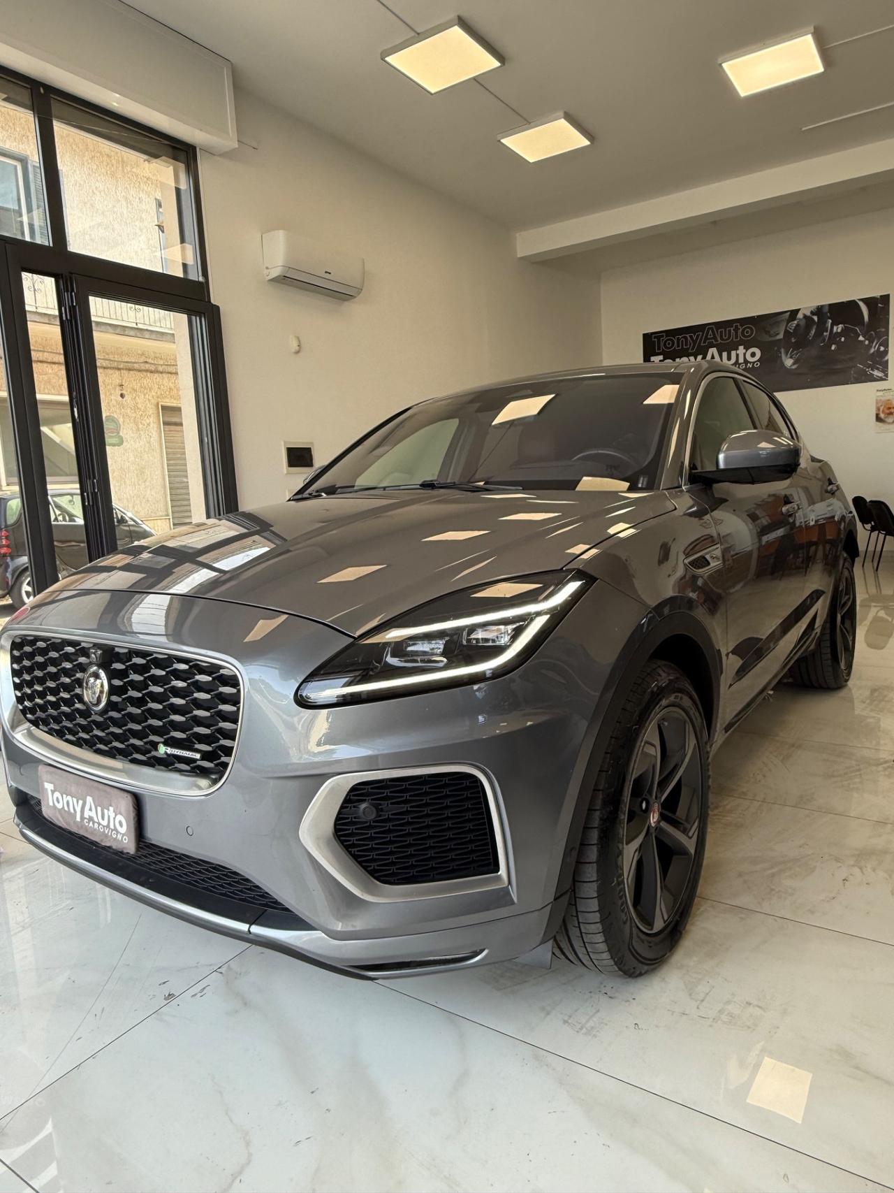 Jaguar E-Pace mhev R-Dynamic 204cv VIRTUAL COCKPIT.TELECAMERA 360*,NAVI,APPLE CARPLAY,INTERNI PELLE CARTIER