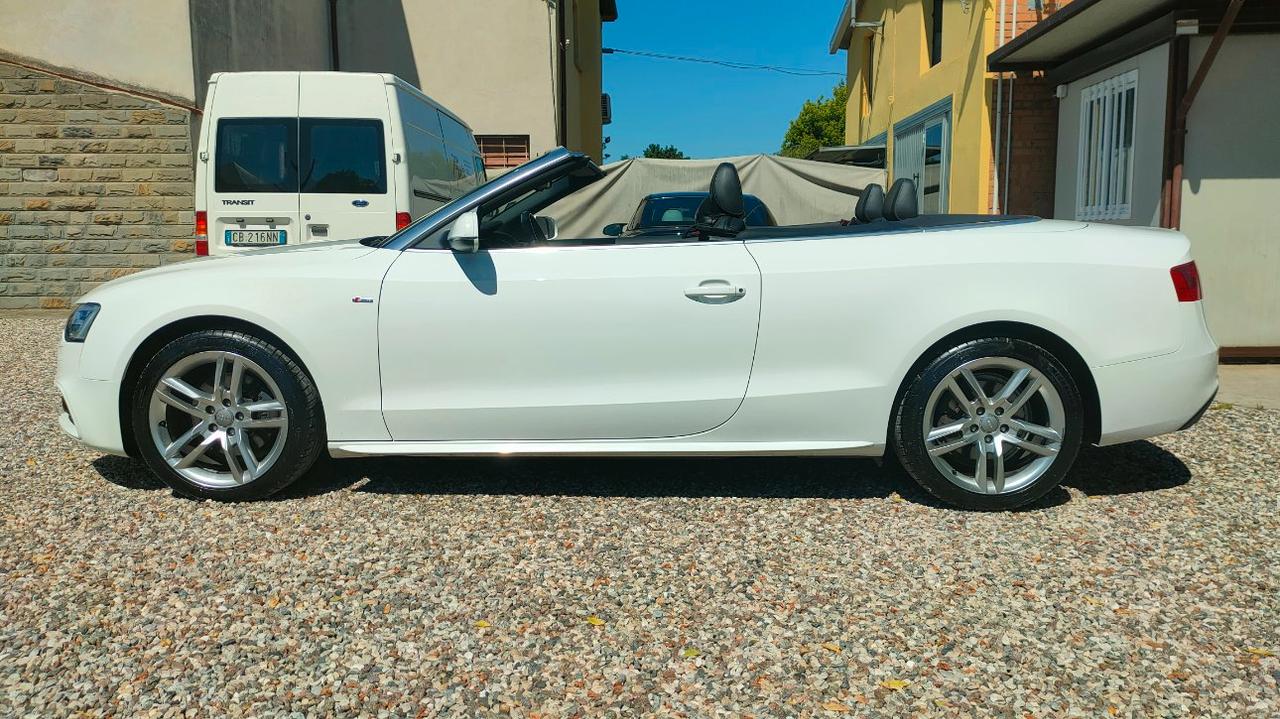 Audi A5 Cabrio 2.0 tdi S-Line 177cv Multitronic 135k KM