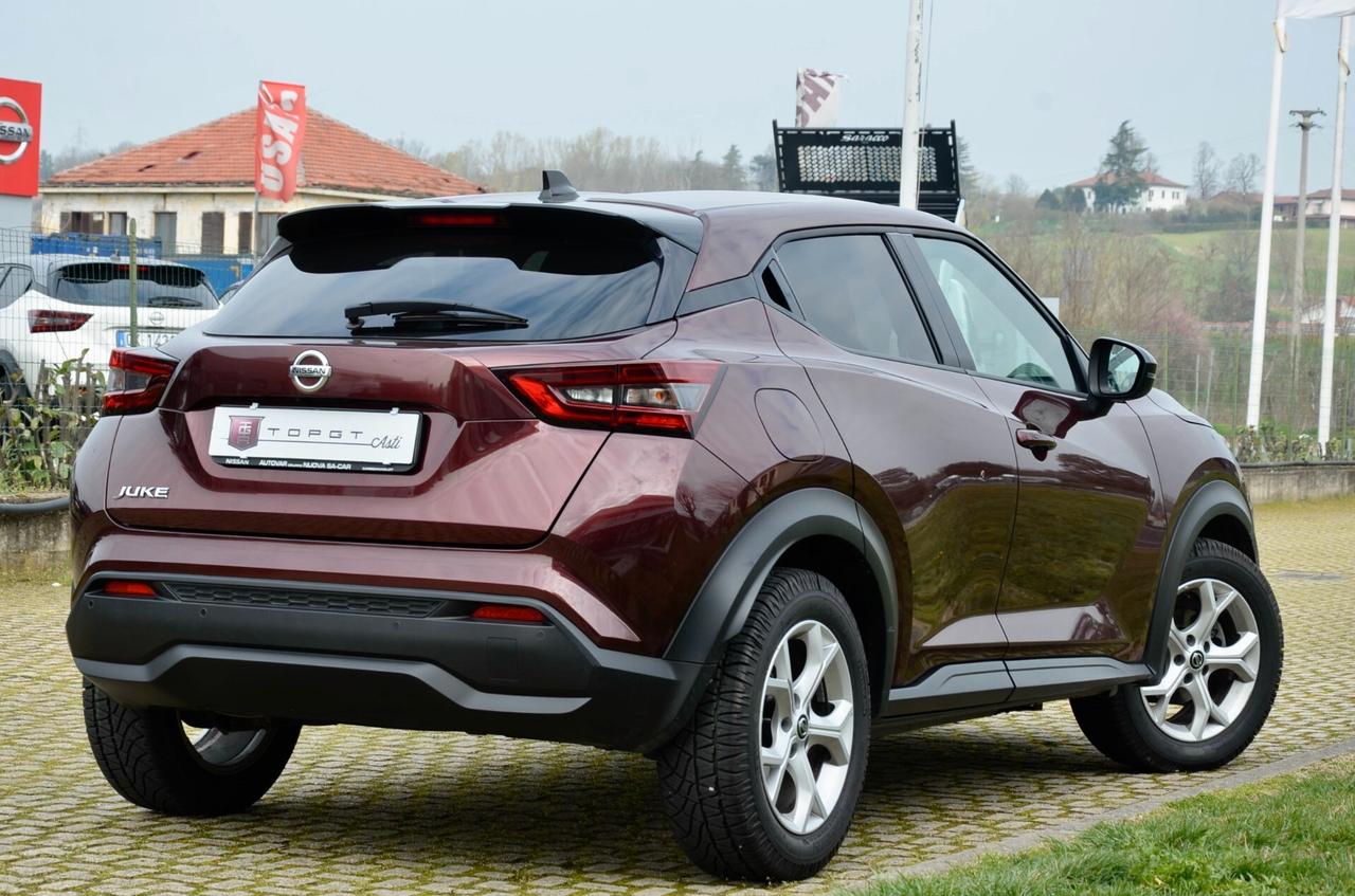 NISSAN JUKE 1.0 DIG-T N-CONNECTA 117cv DCT, UNICOPROPRIETARIO, SERVICE NISSAN, UFF ITALIANA, APPLE ANDROID, RETROCAMERA, PERMUTE