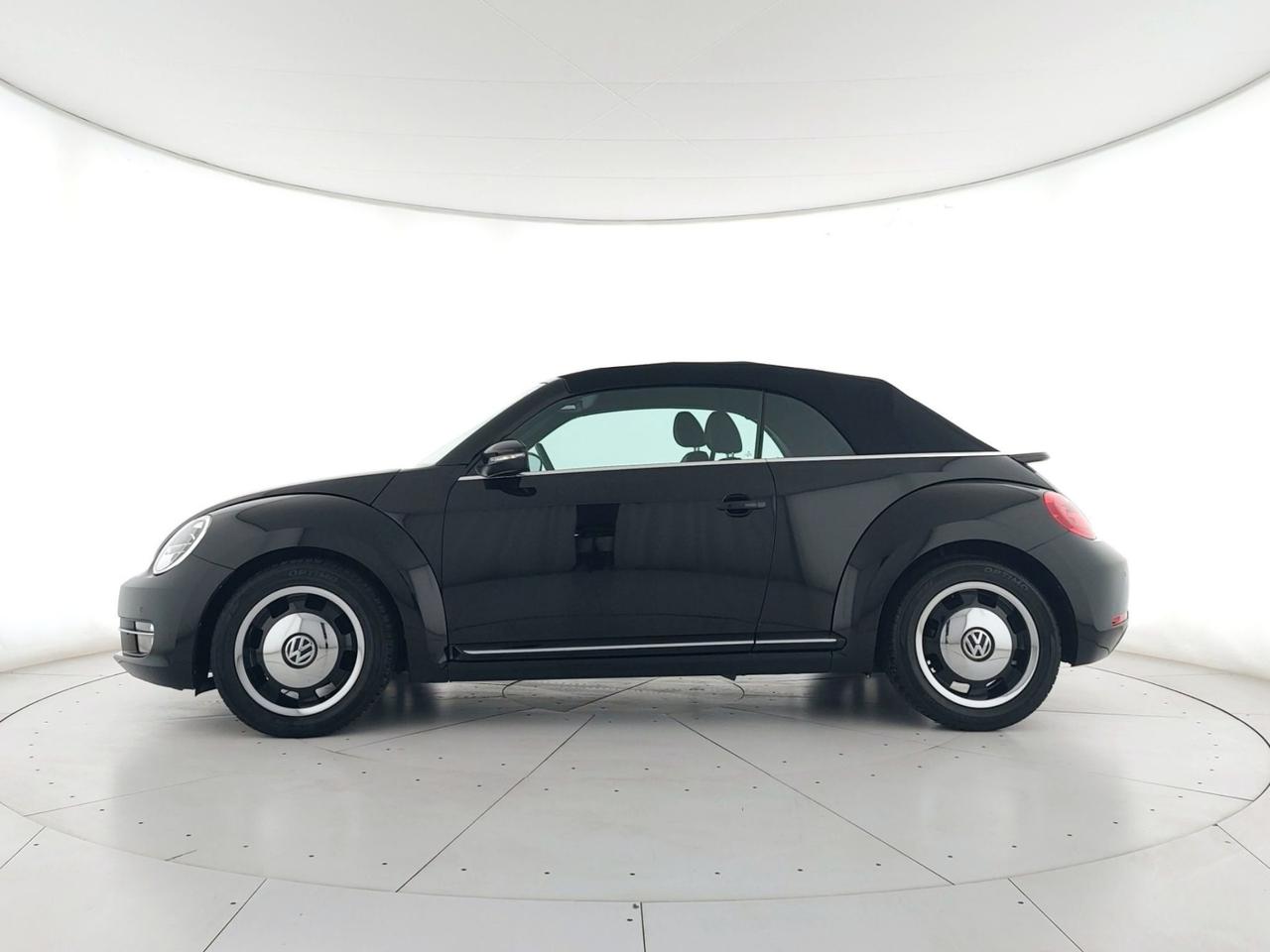 VOLKSWAGEN Maggiolino Cabrio 2.0 tdi bm Design 110cv NEOPATENTATI+C17"