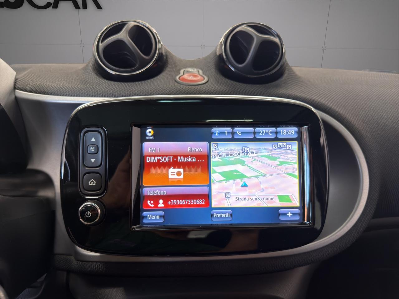 Smart forfour 0.9t Passion 90cv - Unipro - Promo FInanziamento- Schermo touch - Tetto panoramico