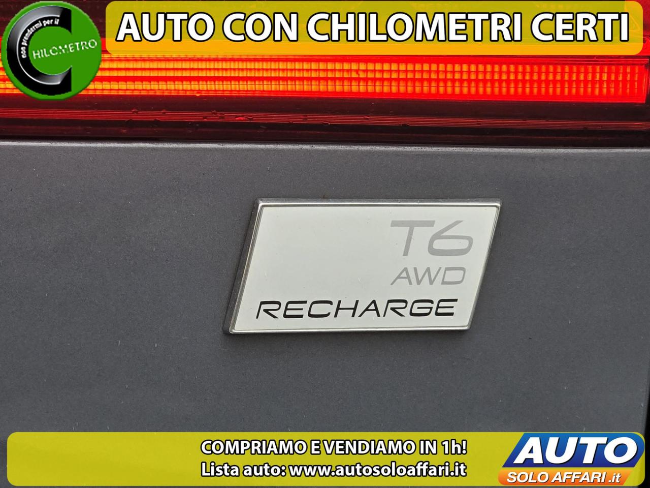 Volvo XC60 2.0 T6 PHEV ULTIMATE BRIGHT AWD AUTO EU6D TAGLIANDI VOLVO/TETTO/CAMERA