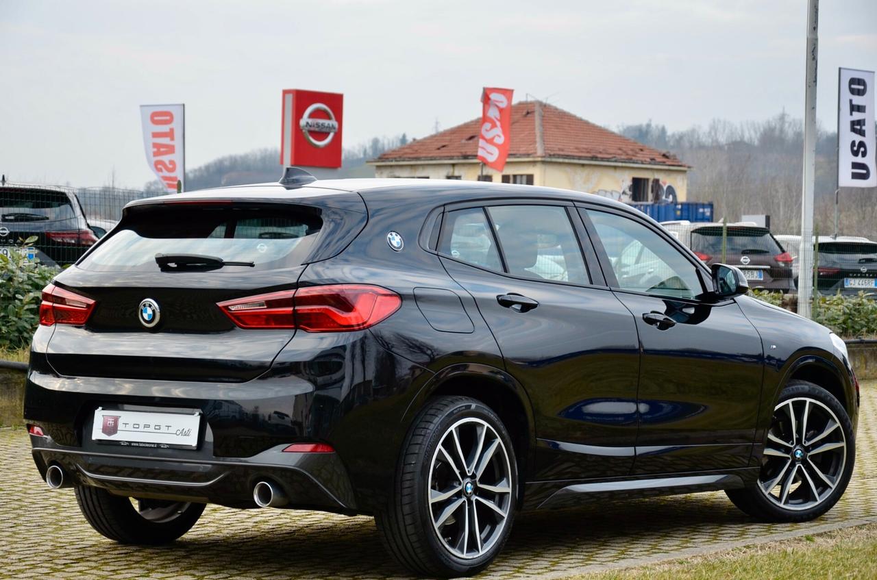 BMW X2 XDRIVE 18d MSPORT 150cv AUTO, TUTTI SERVICE UFF BMW, UFF ITALIANA, NAVI, LUCI AMBIENTE, FULL LED, PERMUTE