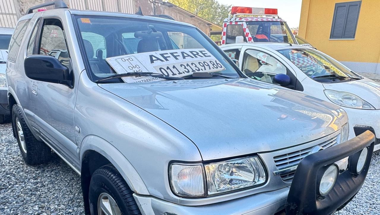 Opel Frontera 3p corto 4x4 con ridotte