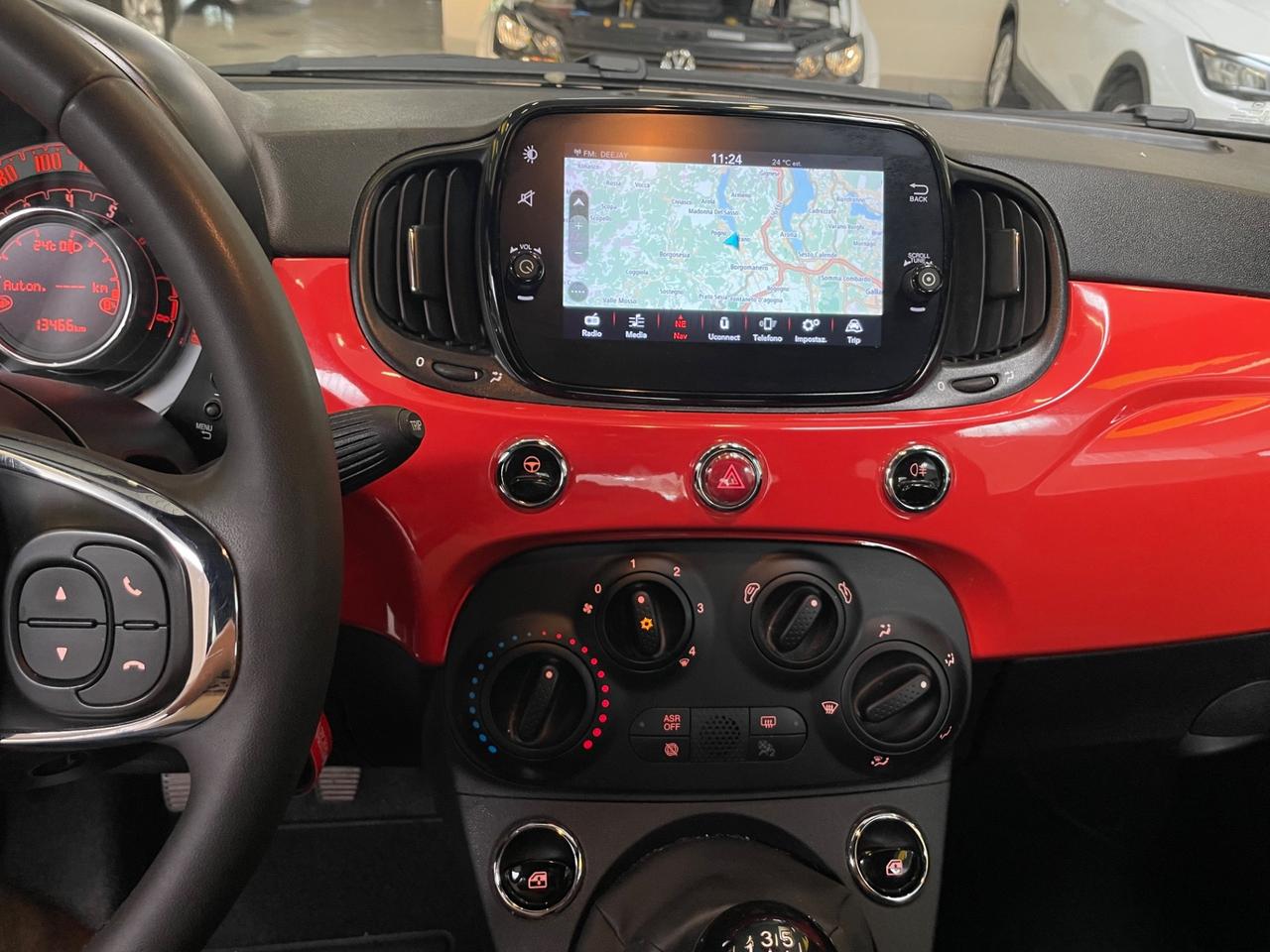Fiat 500 1.0 Hybrid Cult Navy Sensori