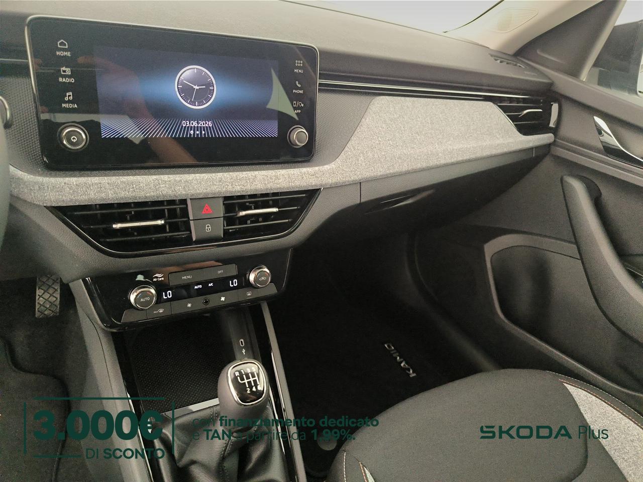 Skoda Kamiq 1.0 tsi black dots 115cv
