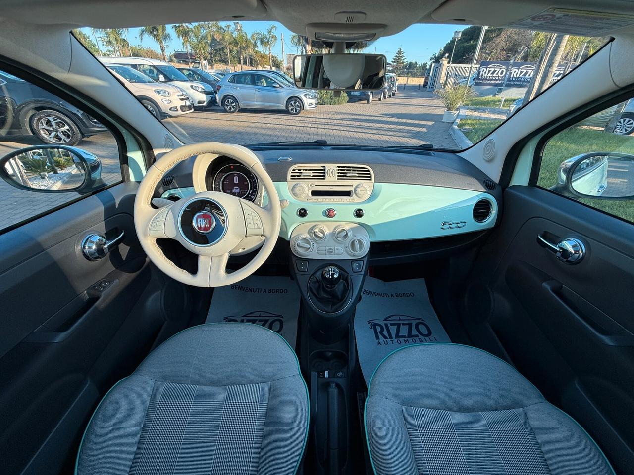 FIAT 500 1.2 LOUNGE TETTO PELLE