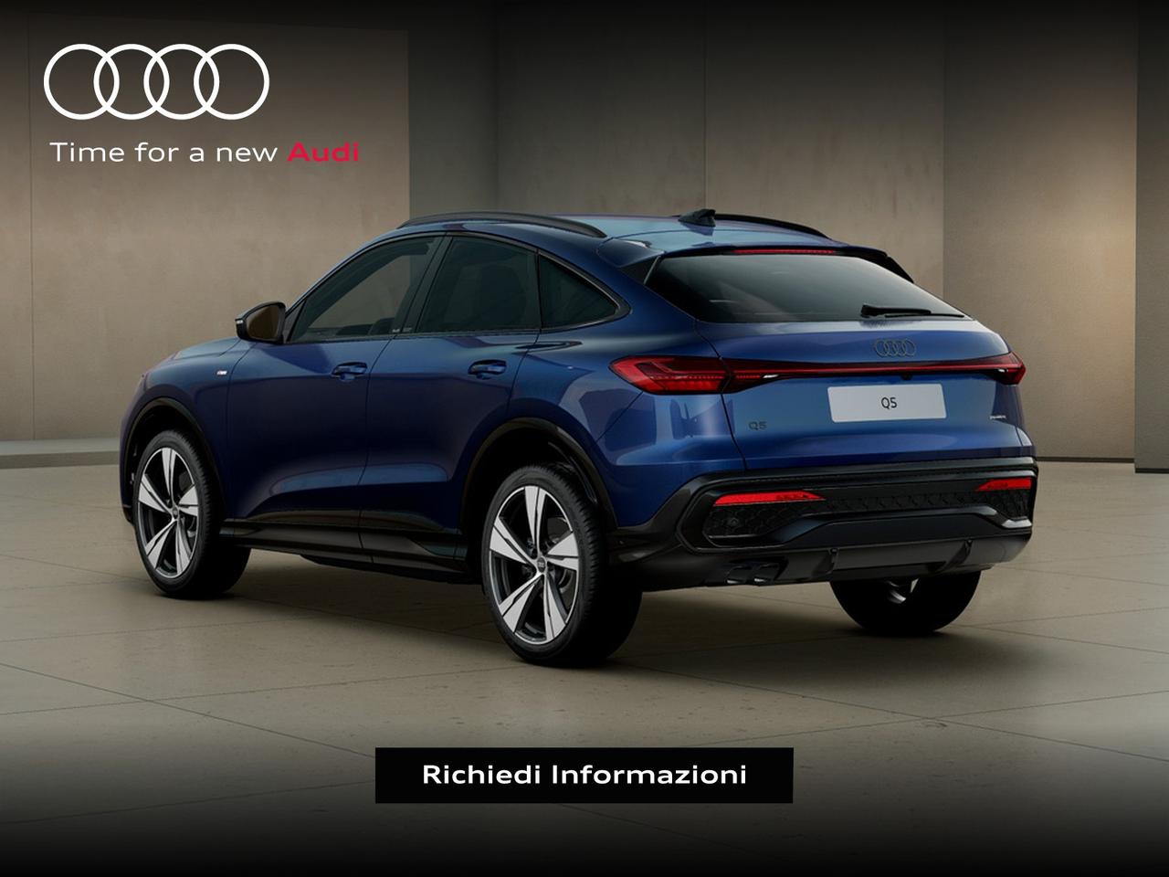 Audi Q5 sportback 2.0 tdi mhev+ s line edition quattro 204cv s-tronic