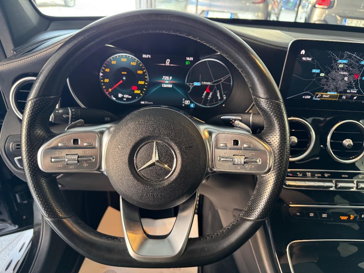 MERCEDES GLC 220 d 4Matic CoupÃ© Premium Plus AMG UNICO PROP/ TETTO/ VIRTUAL