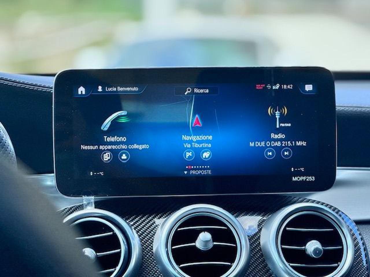 MERCEDES-BENZ GLC 43 AMG 4Matic Coupé Uniprò Full Iva esposta