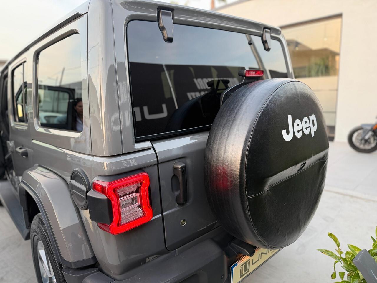 Jeep Wrangler Unlimited 2.2 Mjt 200 CV II SAHARA ITALIANA GOMME NUOVE