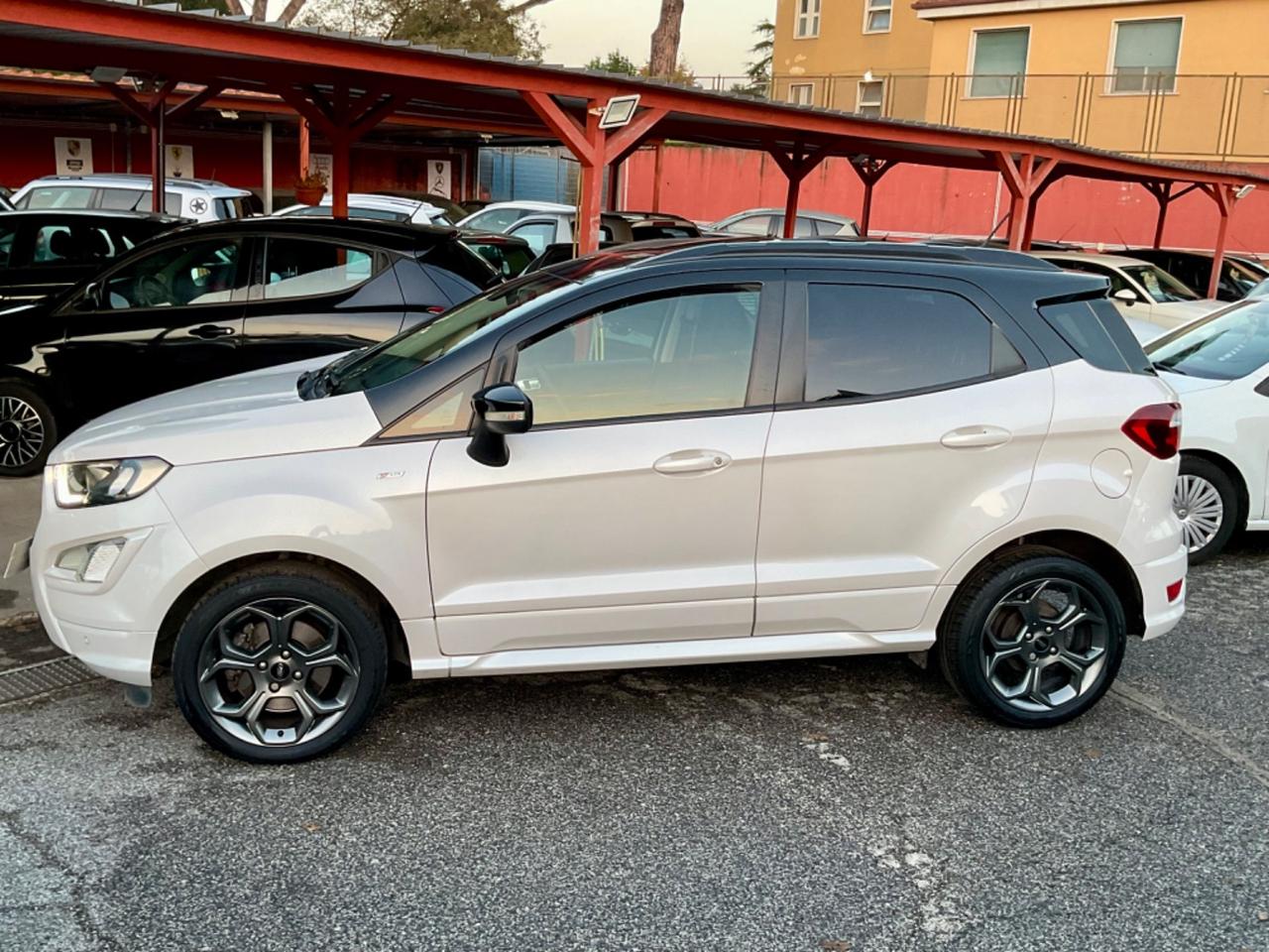 EcoSport 1.5 TDCi-perlato- ST-LINE-unipro-rate-tetto