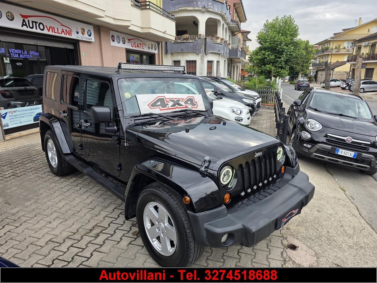 JEEP Wrangler Unlimited 2.8 CRD sahara cv 180