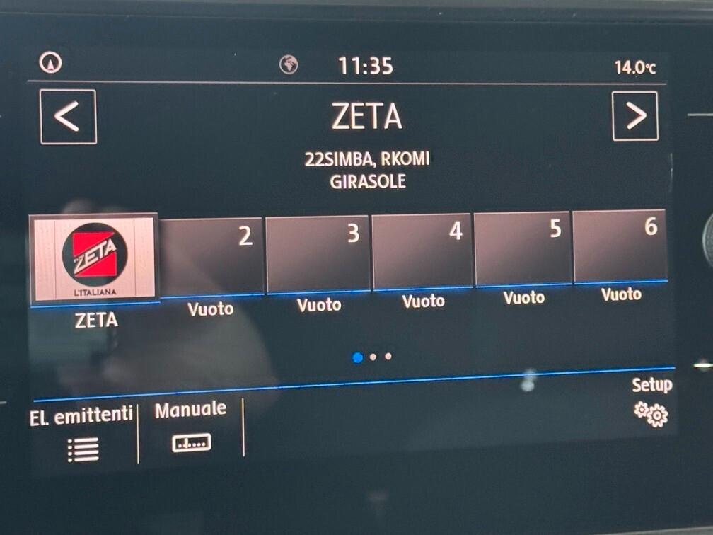 Volkswagen Golf VII 5p 1.6 tdi Business 115cv dsg Navi App Conn 16" Neopat