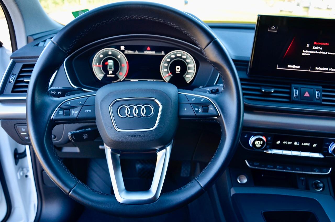 Audi Q5 40 TDI 204 CV quattro S tronic Business Advanced, UNICOPROPRIETARIO, SERVICE UFF AUDI, BOLLO PAGATO, PERMUTE