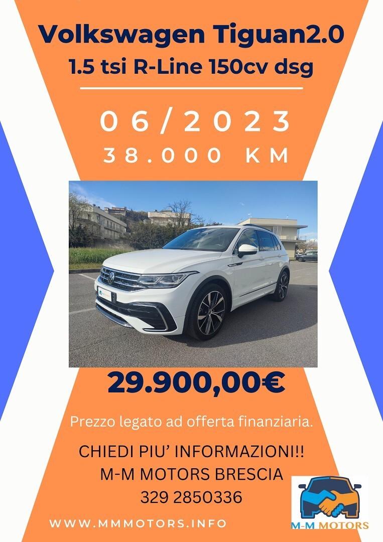 VOLKSWAGEN Tiguan R-Line 150cv Automatica ProM-Mo