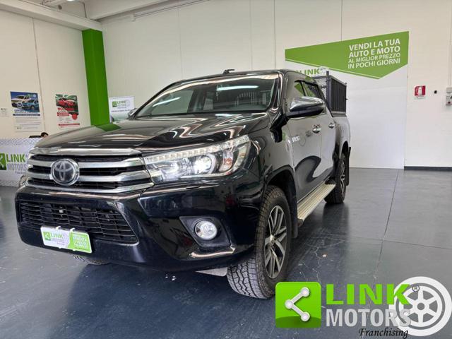 TOYOTA Hilux 2.4 4WD 4 porte DoubleCab, KM CERT, CLIMA BIZZ