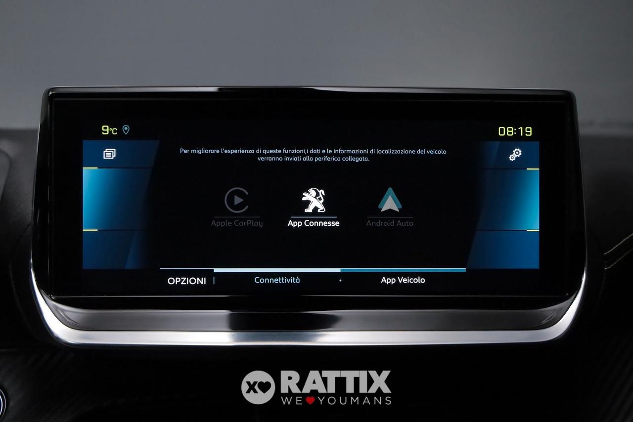 Peugeot e-2008 motore elettrico 100KW GT