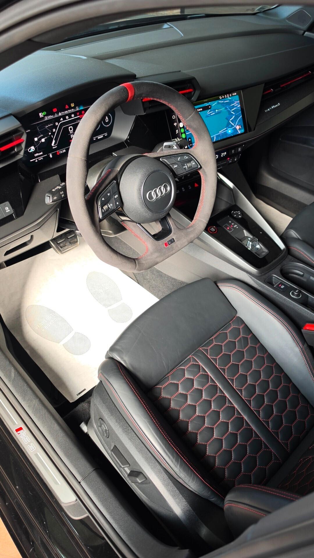 Audi A3 RS 3 SPB TFSI quattro S tronic - FULL OPTIONAL - PERFETTA - FRENI CARBOCERAMICI