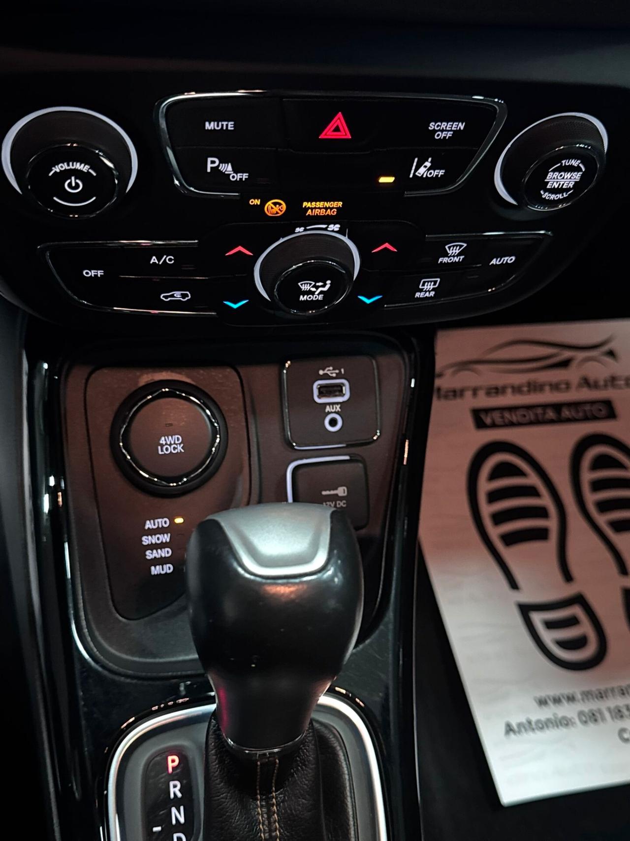 Jeep Compass 2.0 Multijet 140 cv II aut. 4WD S Garanzia certificata Unico Proprietario