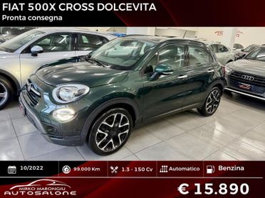 Fiat 500X 1.3 150 CV DCT Cross Dolcevita FINANZIABILE
