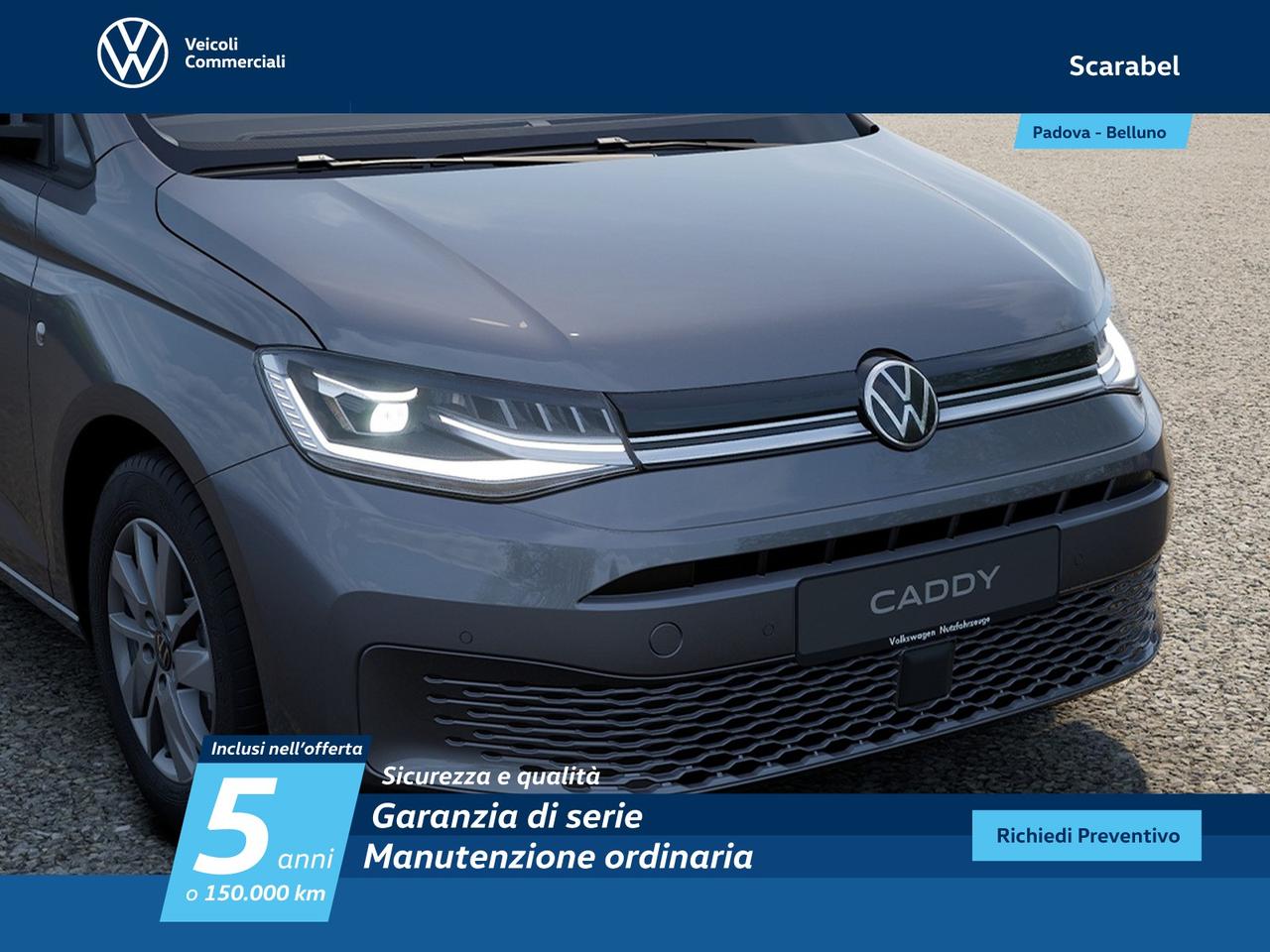 Volkswagen Caddy m1 2.0 tdi 122cv 4motion life my24