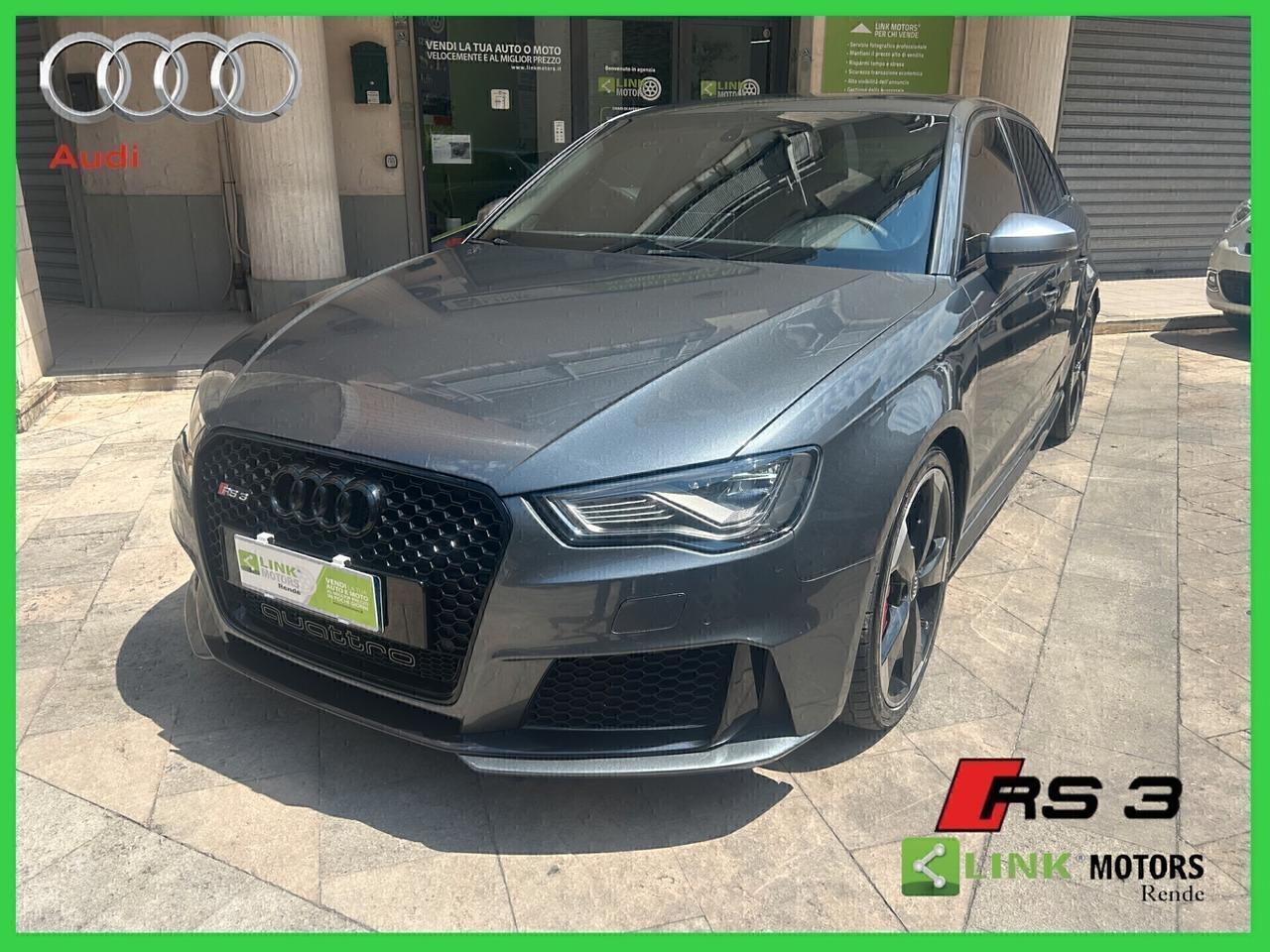 Audi RS 3 SPB 2.5 TFSI quattro 367cv S tronic S line 02/2016