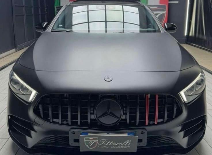 Mercedes-benz A 35 AMG wrap tittareli, tagliandi mercedes, tetto panoramico