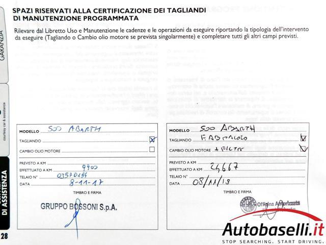 ABARTH 500 500 595 1.4 TURBO TJET 140CV, GARANZIA 12 MESI
