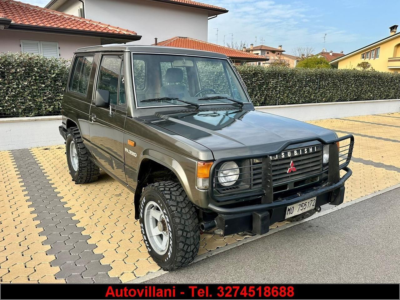 Mitsubishi PAJERO 2.5 TD AUTOCARRO GANGIO TRAINO