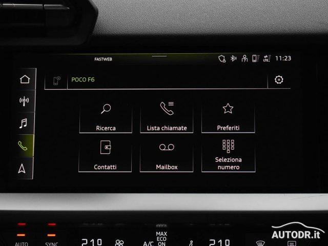 AUDI A3 SPB 30 G-Tron S-Tronic Advanced CERCHI 18, NAVI
