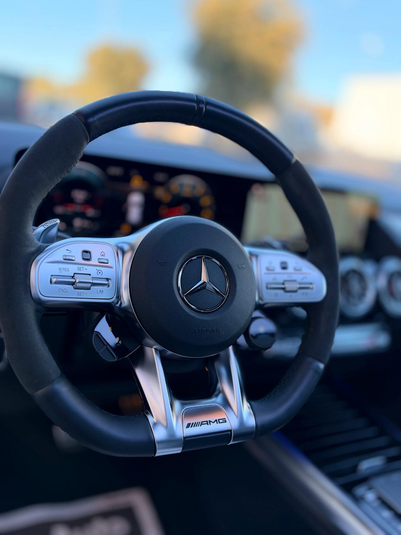 Mercedes-benz GLA 45 AMG S 4matic TURBO con TETTO APRIBILE,AMG PERFOMANCE,LUCI SOFFUSE,INTERNI IN PELLE AMG,VOLANTE AM