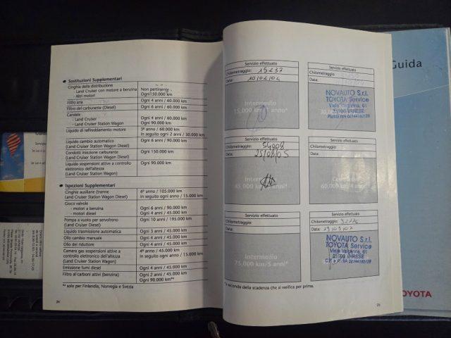 TOYOTA Land Cruiser 3.0 D-4D 16V cat UNICOPROPIETARIO