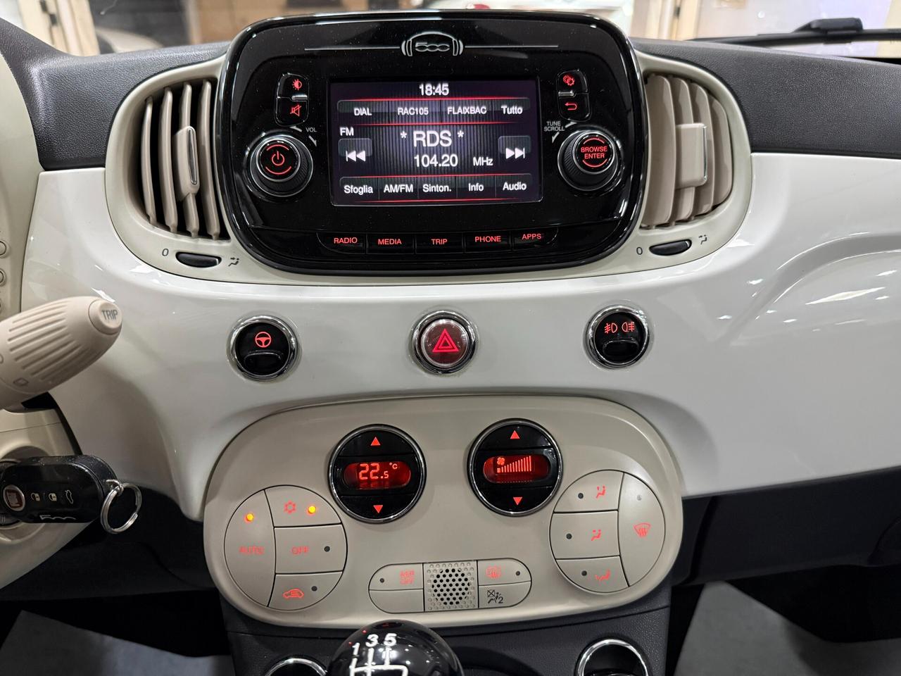 FIAT 500 1.2 69CV LOUNGE - Agosto 2017