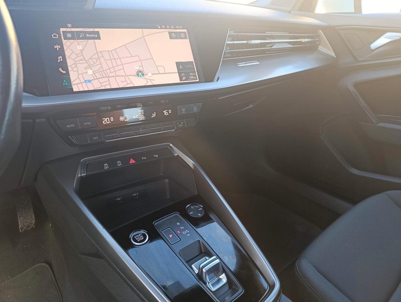 AUDI A3 35 2.0 TDI 150cv 11/2020 COCKPIT/LED/SENSORI ANT/POST