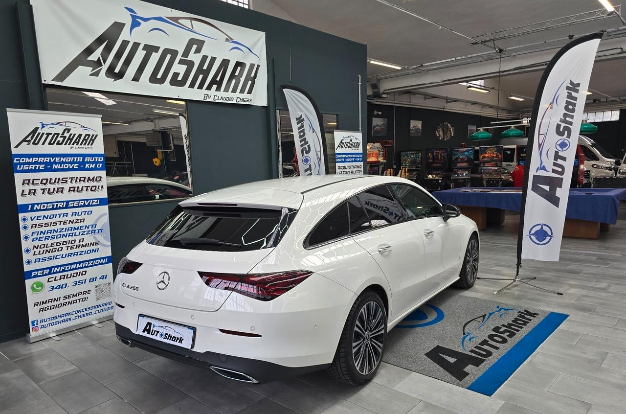 MERCEDES-BENZ CLA 200 SHOOTING BRAKE 163 CV GANCIO TRAINO