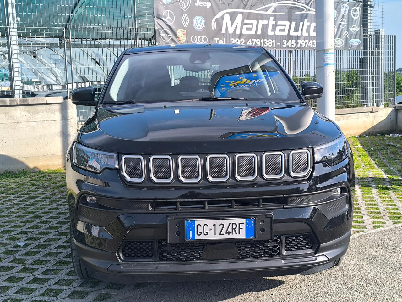 JEEP COMPASS BUSINESS 1.6 DIESEL 130cv 09/2021 KM 83.000 LED/NAV/SENS.ANT/POST