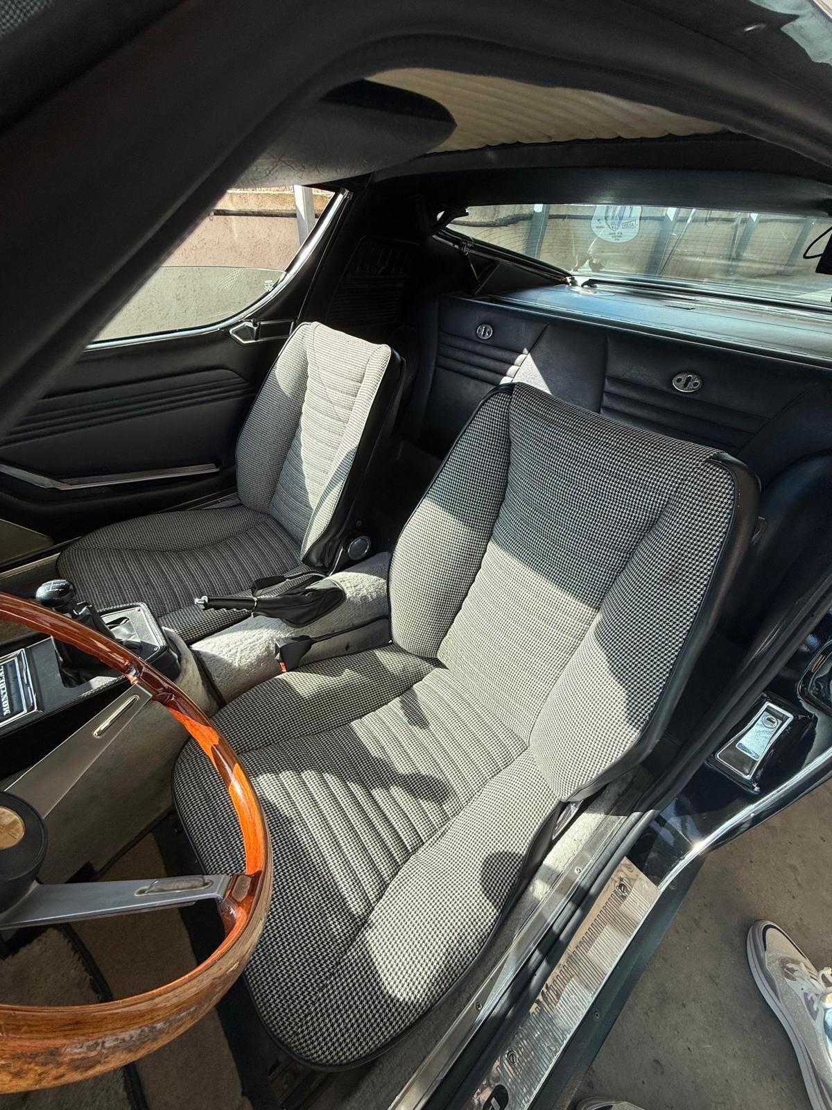 RARISSIMA ALFA ROMEO MONTREAL - 1972 - COLORE NERO - ASI