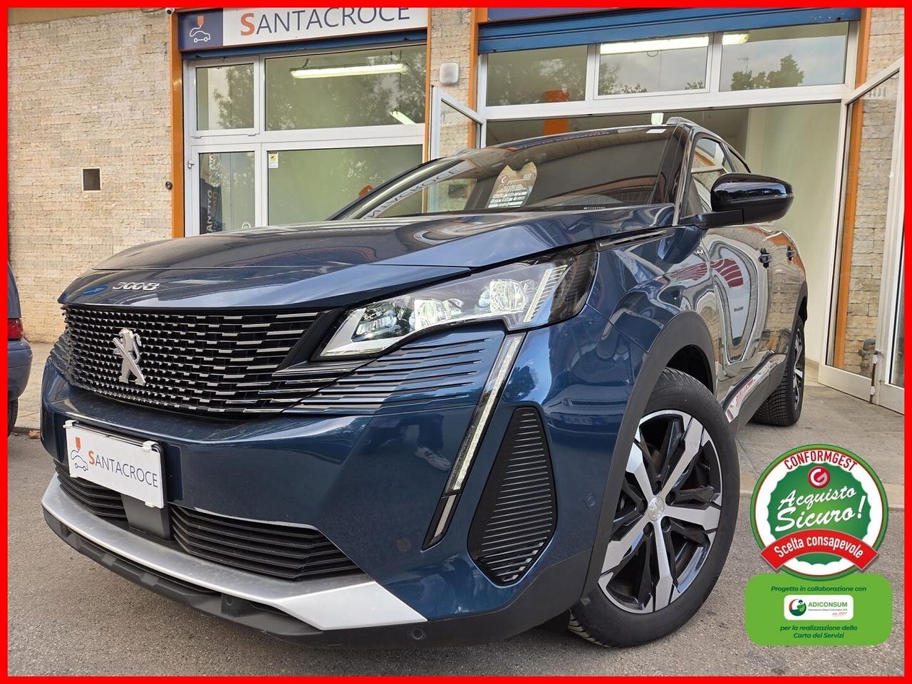 Peugeot 3008 1.5 BlueHDi 130cv EAT8 GT Km 18.000