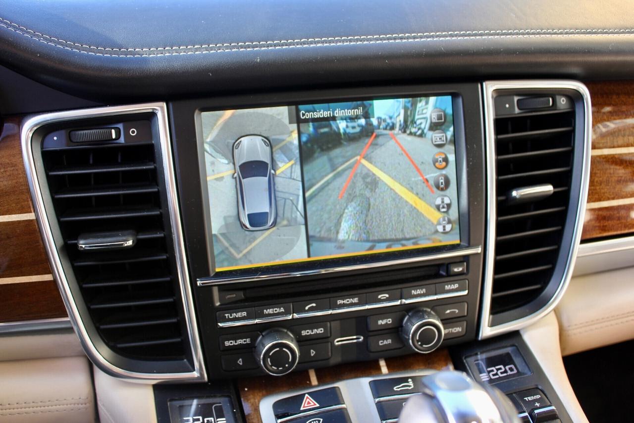 Porsche Panamera 3.0 Diesel 250CV INTERNI PELLE BIANCO