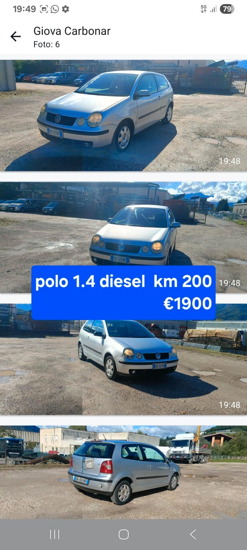 Volkswagen Polo 1.4 TDI 5p. Comfortline