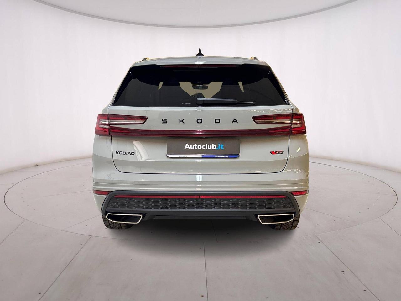 Skoda Kodiaq 2.0 tsi RS 4x4 265cv