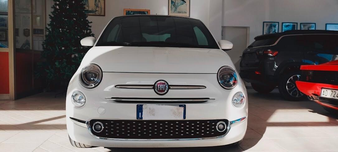 Fiat 500 1.0 Hybrid Dolcevita CLIMA AUTOMATICO CERCHI '16 NAVI FENDI SCHERMO TFT DIGITALE