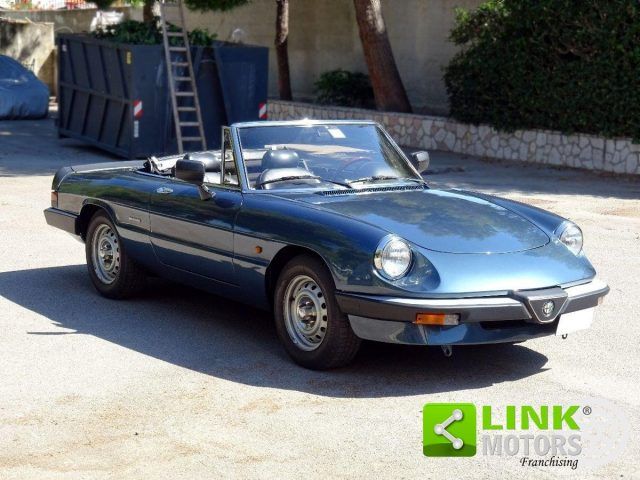 ALFA ROMEO Spider (DUETTO) 1.6 (1988) TARGA ORO