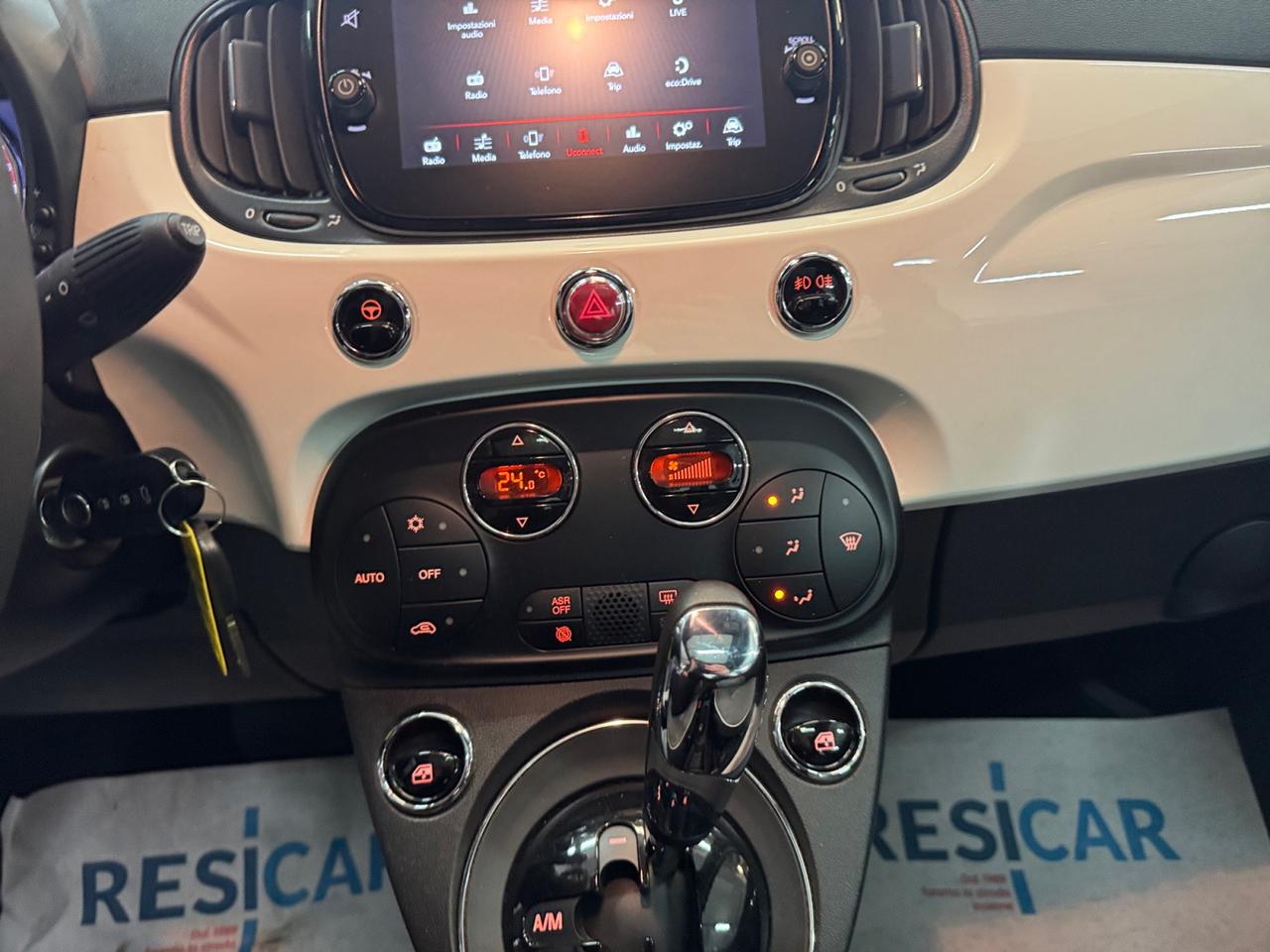 FIAT 500 1.2 Lounge 69cv dualogic IDONEA NEOPATENTATO